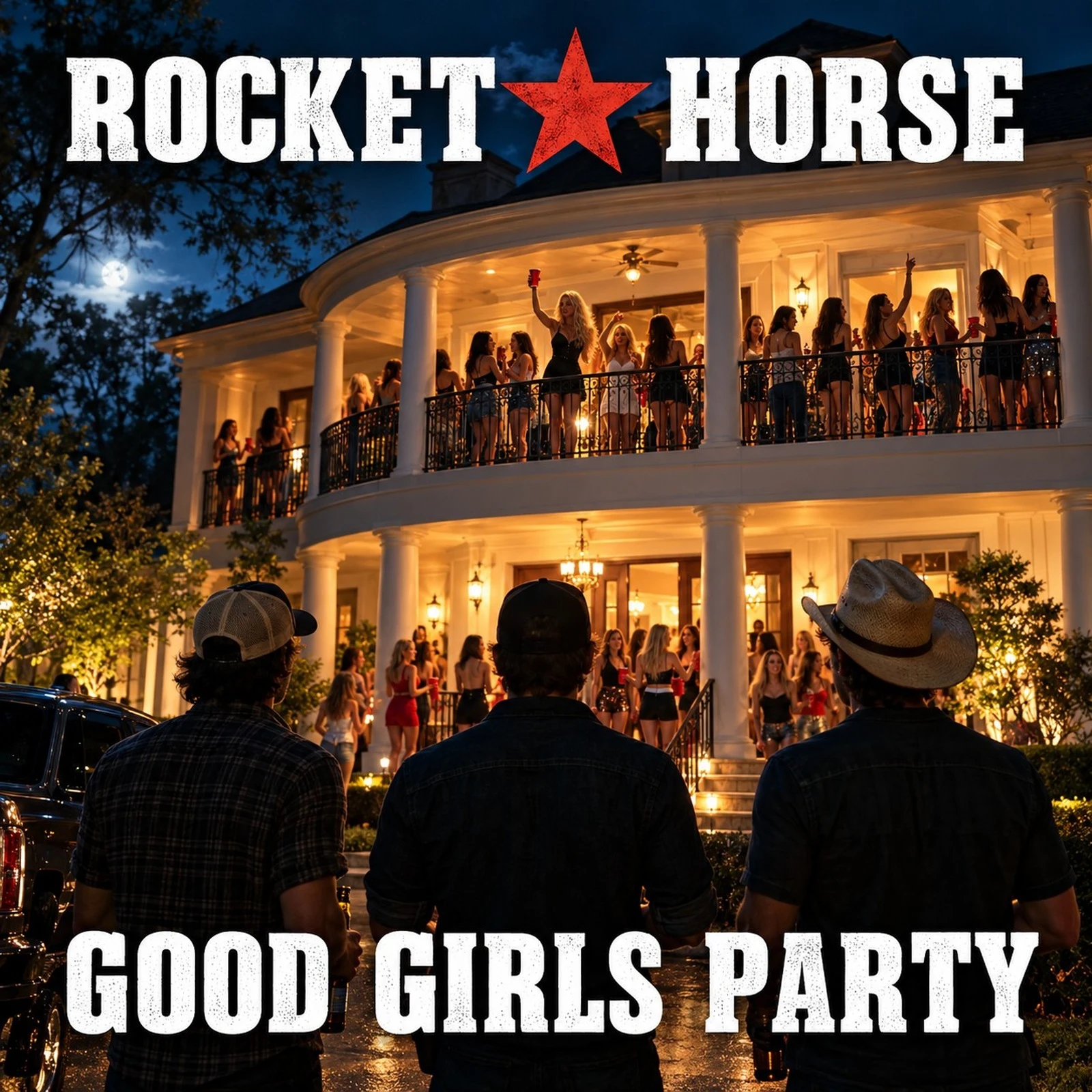 Rocket Horse - Good Girls Party Artwork